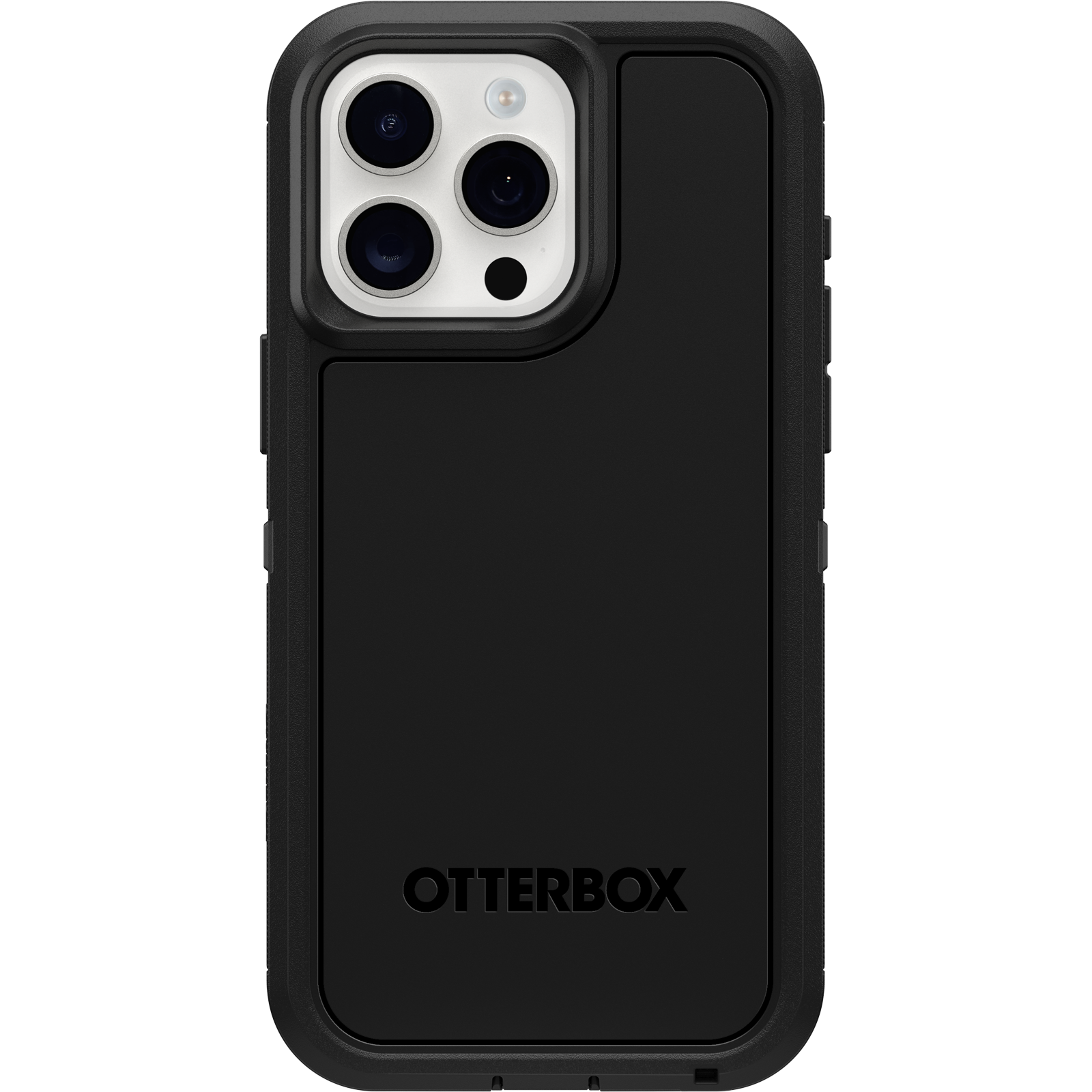 Black rugged iPhone 15 Pro Max Case Defender Series XT