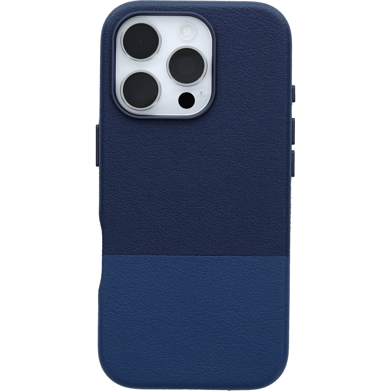 The Back Image of a Statement Series Cactus leather in Blue